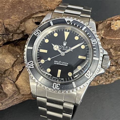 rolex submariner 1965|vintage Rolex Submariner no date.